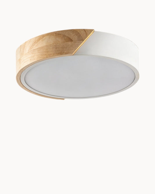 Lumin Wood | LED-Deckenleuchte mit einstellbarem CCT Licht | Modernes Design für stilvolle Beleuchtung 0