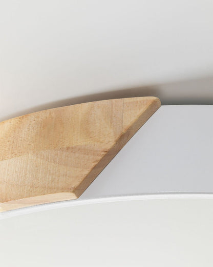 Lumin Wood | LED-Deckenleuchte mit einstellbarem CCT Licht | Modernes Design für stilvolle Beleuchtung 2