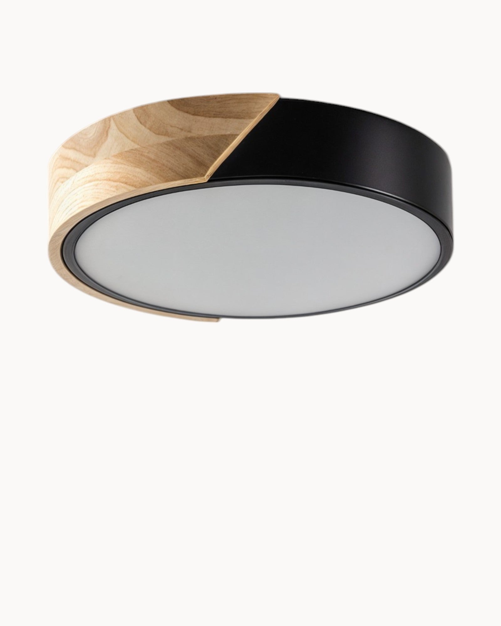 Lumin Wood | LED-Deckenleuchte mit einstellbarem CCT Licht | Modernes Design für stilvolle Beleuchtung 4