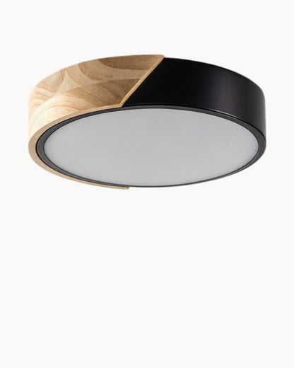 Lumin Wood | LED-Deckenleuchte mit einstellbarem CCT Licht | Modernes Design für stilvolle Beleuchtung 4