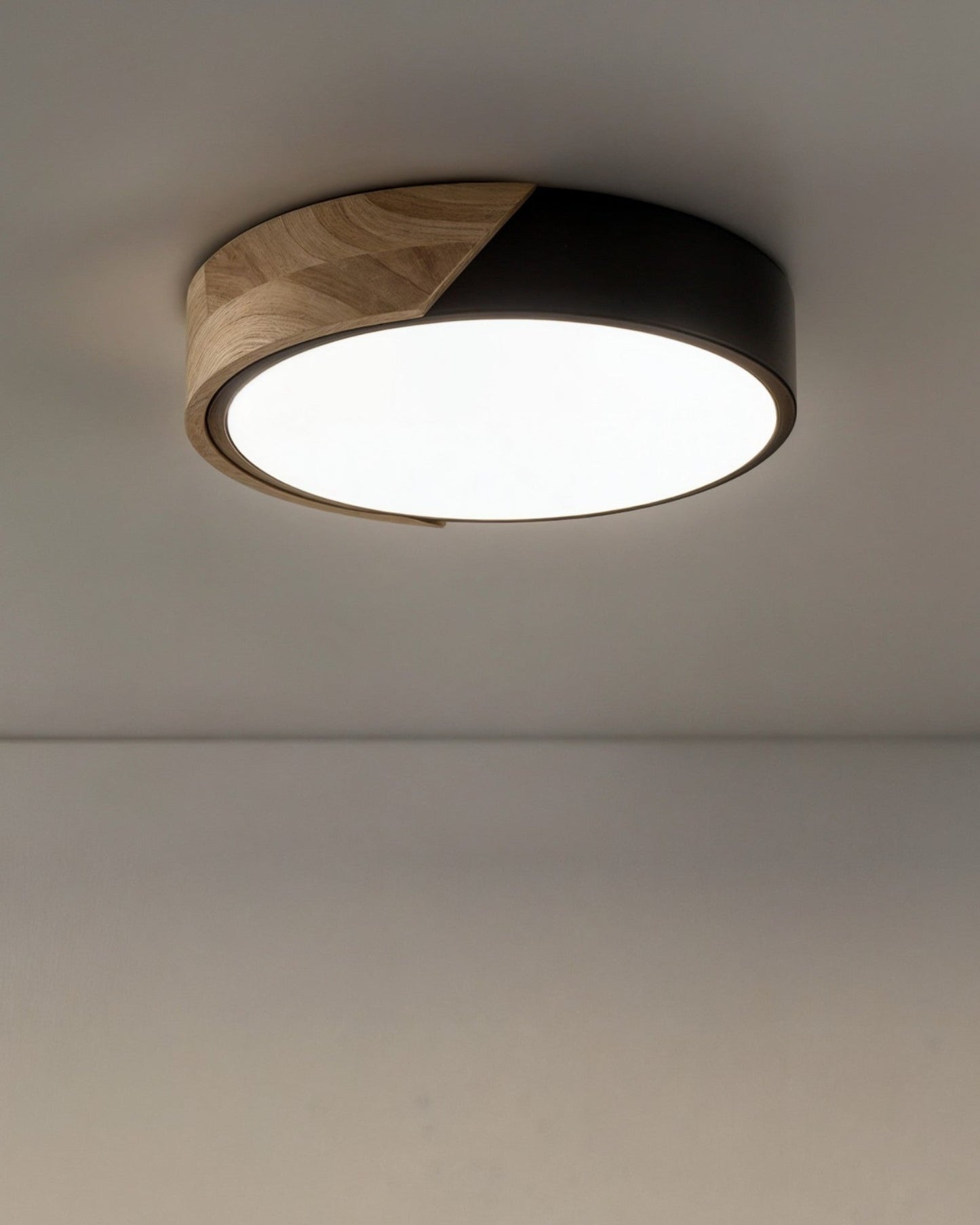 Lumin Wood | LED-Deckenleuchte mit einstellbarem CCT Licht | Modernes Design für stilvolle Beleuchtung 5