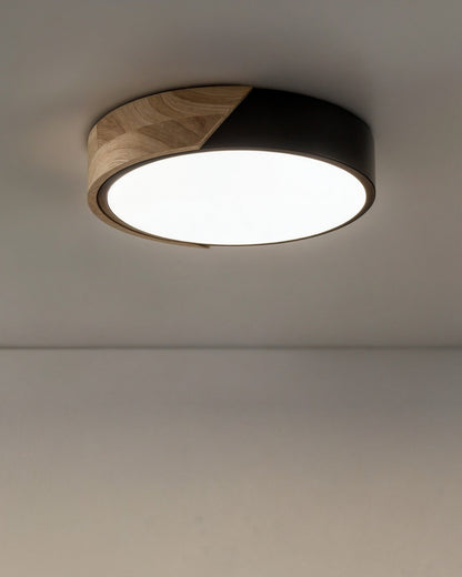 Lumin Wood | LED-Deckenleuchte mit einstellbarem CCT Licht | Modernes Design für stilvolle Beleuchtung 5