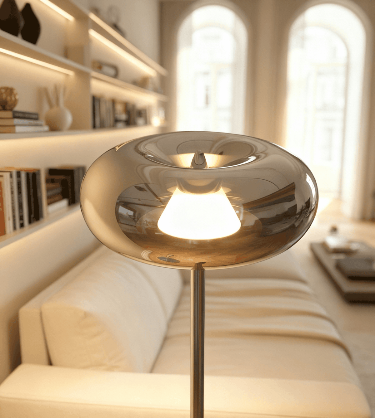 LED-Stehlampe AURELIO, Detailansicht