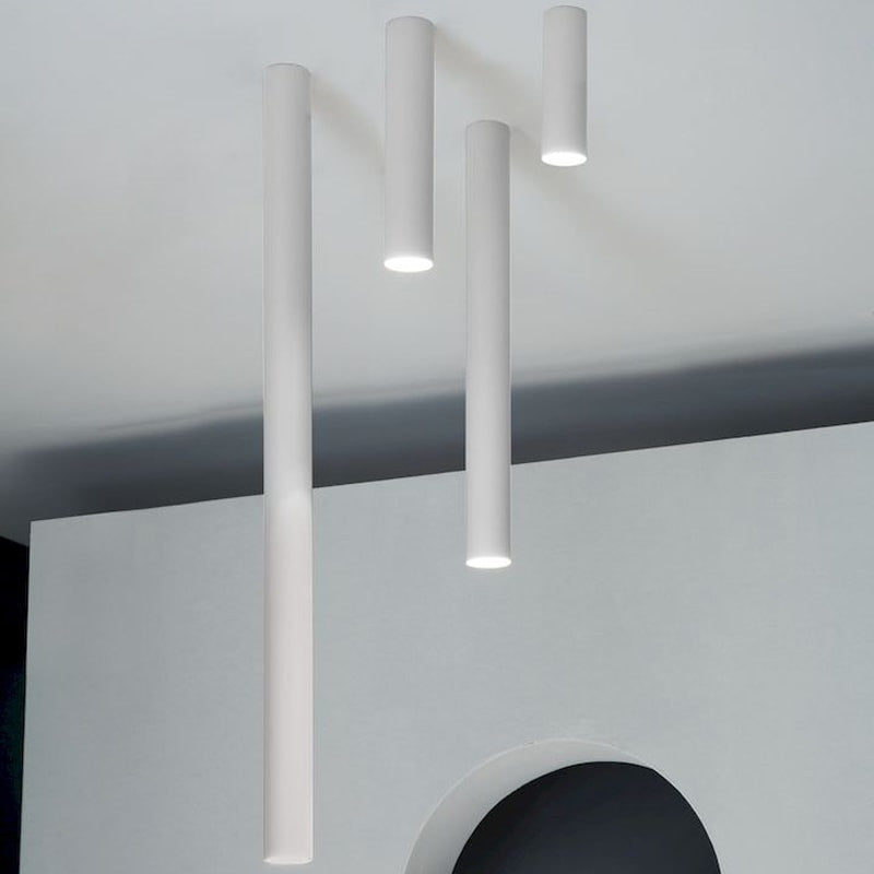 Moderne A-Tube Deckenlampe mit Direkter Lichtquelle | Stilvolles Design für Wohnräume in Schwarz 5
