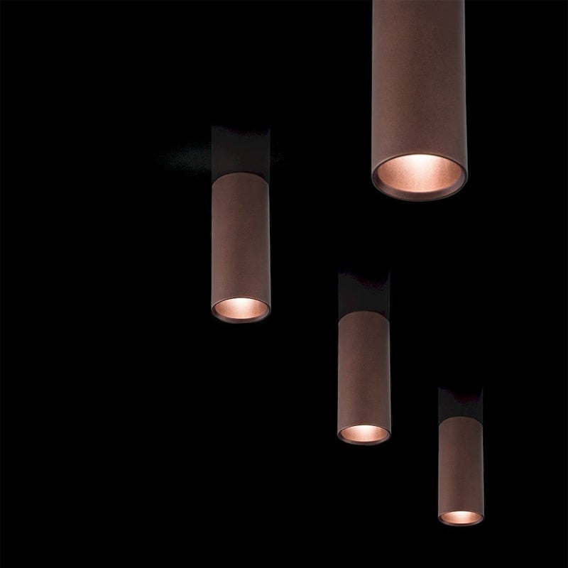 Moderne A-Tube Deckenlampe mit Direkter Lichtquelle | Stilvolles Design für Wohnräume in Schwarz 6