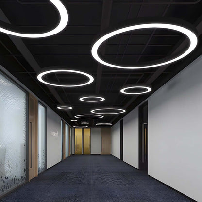Moderne Deckenlampe mit Dimmbaren LED-Licht für Gleichmäßige Beleuchtung im Wohnzimmer 2