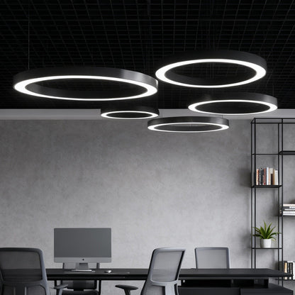 Moderne Deckenlampe mit Dimmbaren LED-Licht für Gleichmäßige Beleuchtung im Wohnzimmer 3