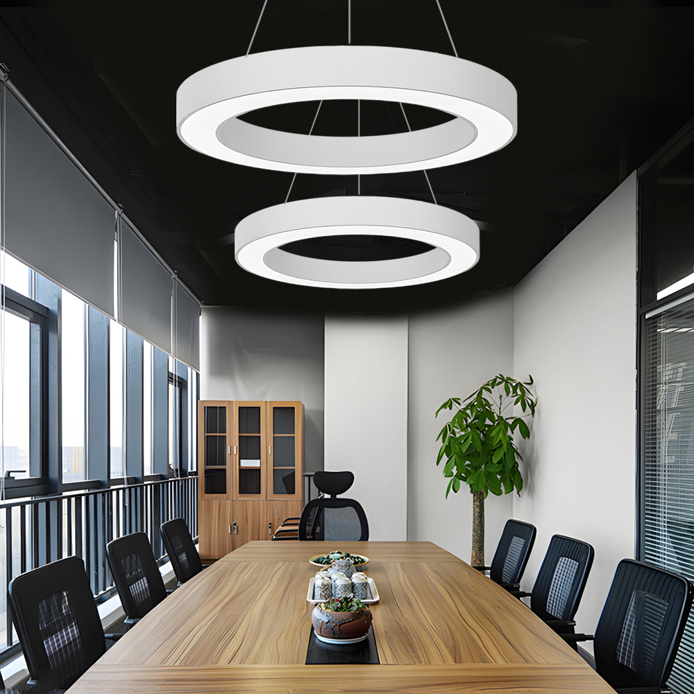 Moderne Deckenlampe mit Dimmbaren LED-Licht für Gleichmäßige Beleuchtung im Wohnzimmer 4