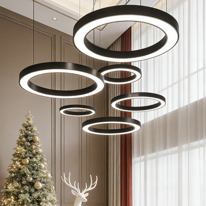 Moderne Deckenlampe mit Dimmbaren LED-Licht für Gleichmäßige Beleuchtung im Wohnzimmer 5
