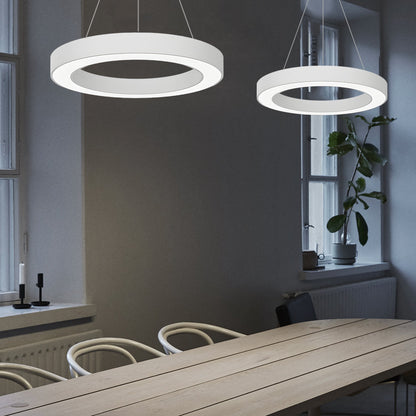 Moderne Deckenlampe mit Dimmbaren LED-Licht für Gleichmäßige Beleuchtung im Wohnzimmer 7