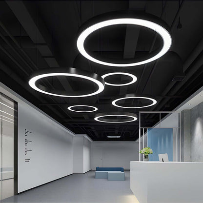 Moderne Deckenlampe mit Dimmbaren LED-Licht für Gleichmäßige Beleuchtung im Wohnzimmer 8