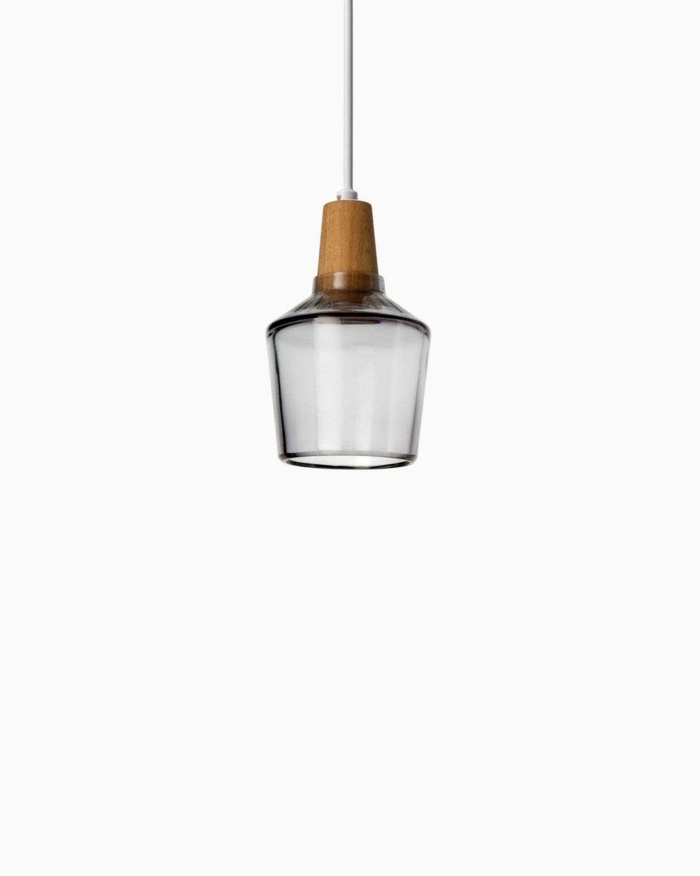 Moderne Deckenleuchte mit Holzsockel & E27-Fassung | Stilvolle LED Deckenlampe für elegantes Wohnzimmer-Ambiente 10