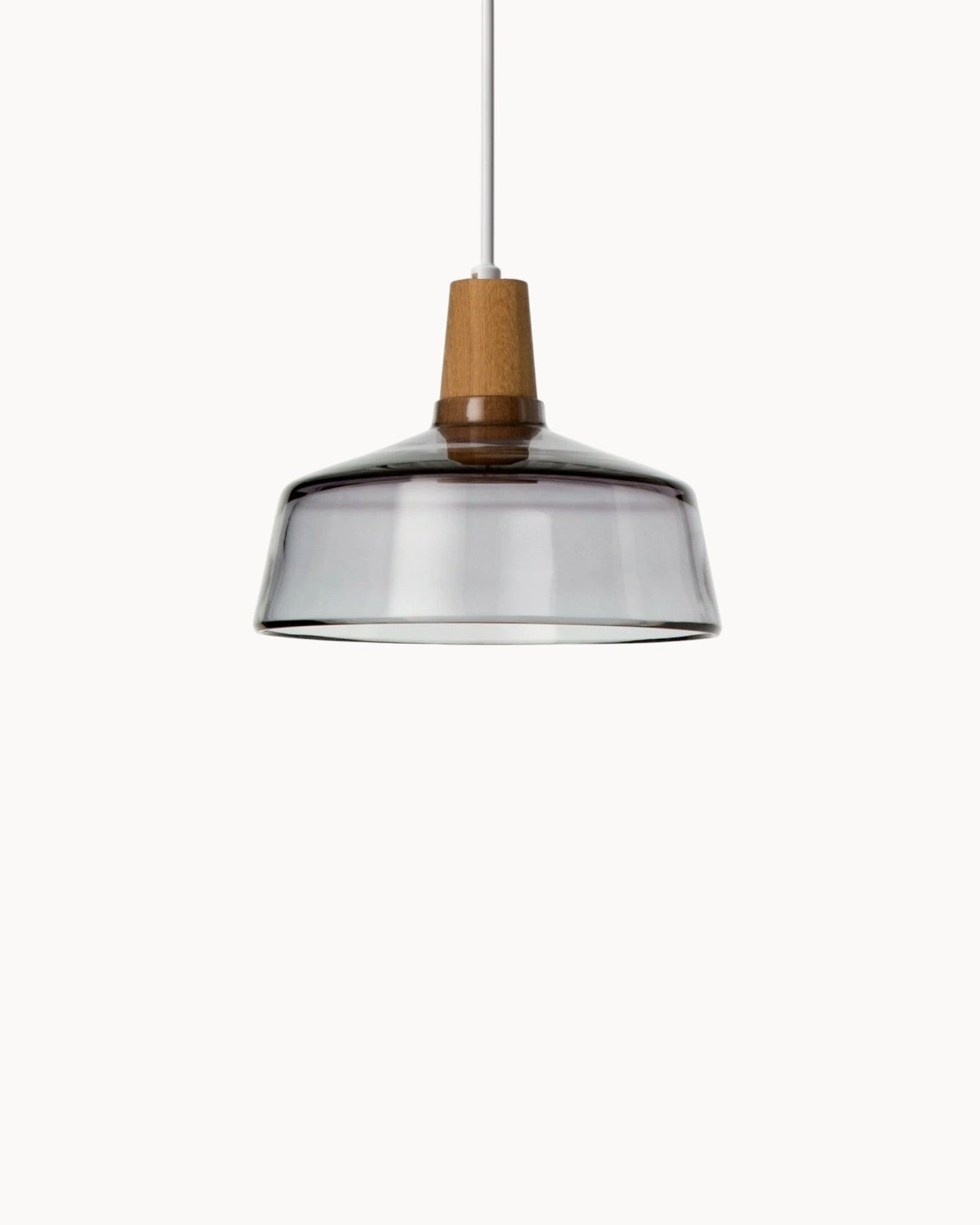 Moderne Deckenleuchte mit Holzsockel & E27-Fassung | Stilvolle LED Deckenlampe für elegantes Wohnzimmer-Ambiente 11