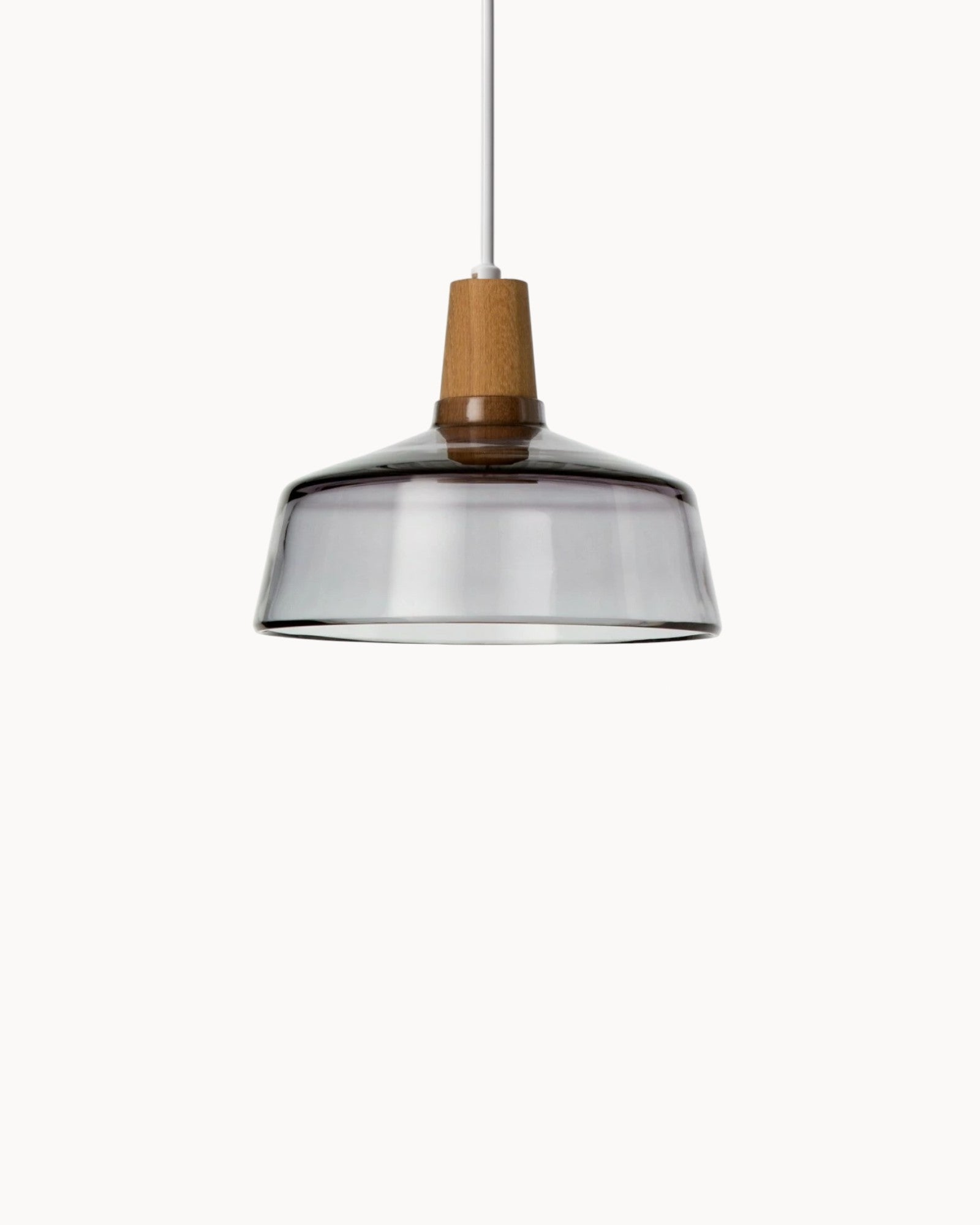 Moderne Deckenleuchte mit Holzsockel & E27-Fassung | Stilvolle LED Deckenlampe für elegantes Wohnzimmer-Ambiente 11