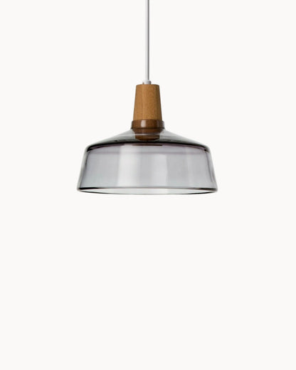 Moderne Deckenleuchte mit Holzsockel & E27-Fassung | Stilvolle LED Deckenlampe für elegantes Wohnzimmer-Ambiente 11