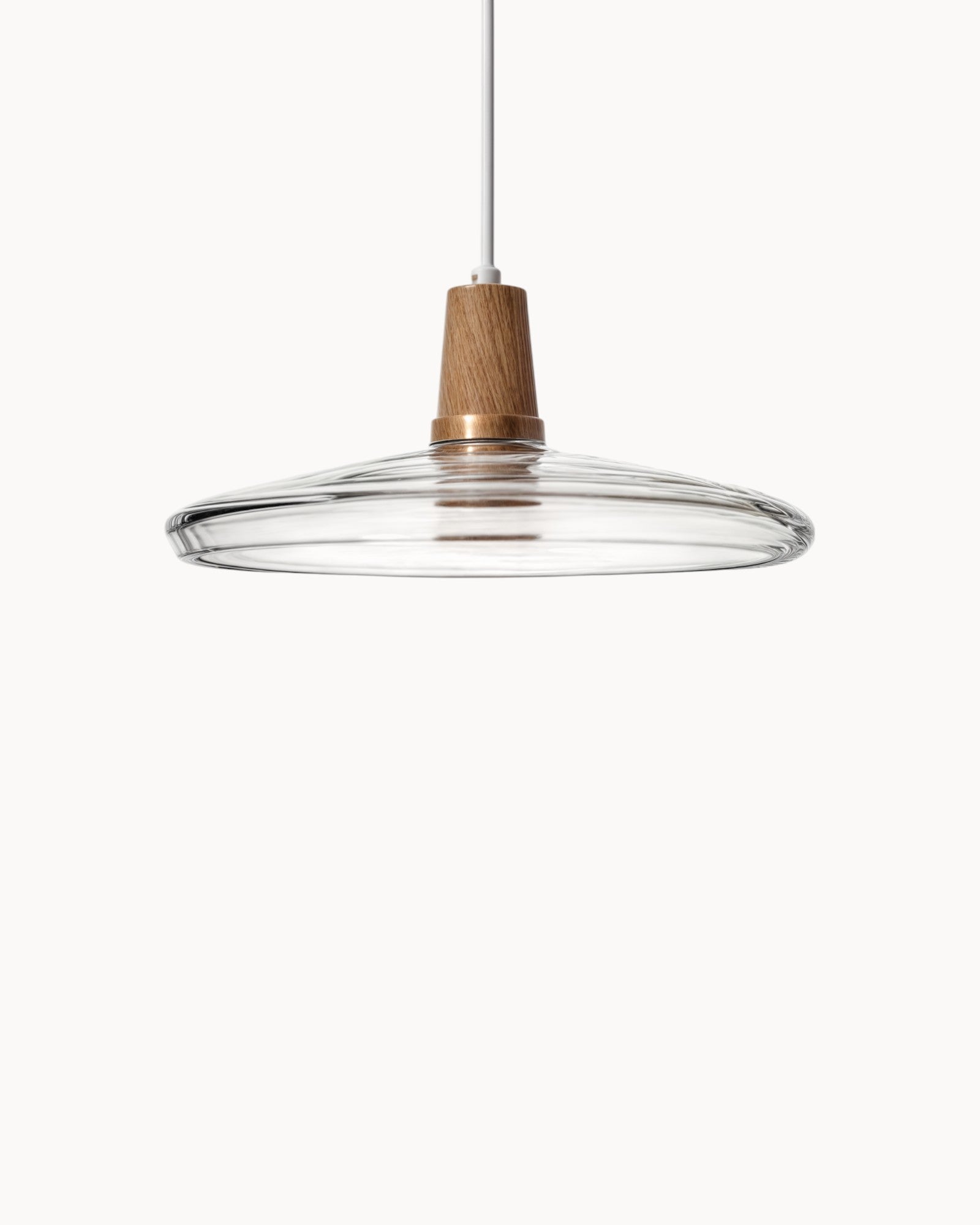 Moderne Deckenleuchte mit Holzsockel & E27-Fassung | Stilvolle LED Deckenlampe für elegantes Wohnzimmer-Ambiente 8