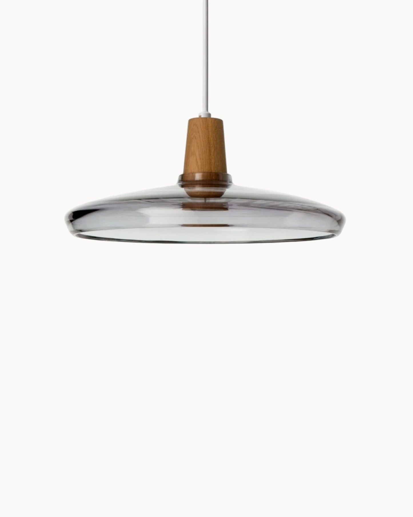 Moderne Deckenleuchte mit Holzsockel & E27-Fassung | Stilvolle LED Deckenlampe für elegantes Wohnzimmer-Ambiente 9