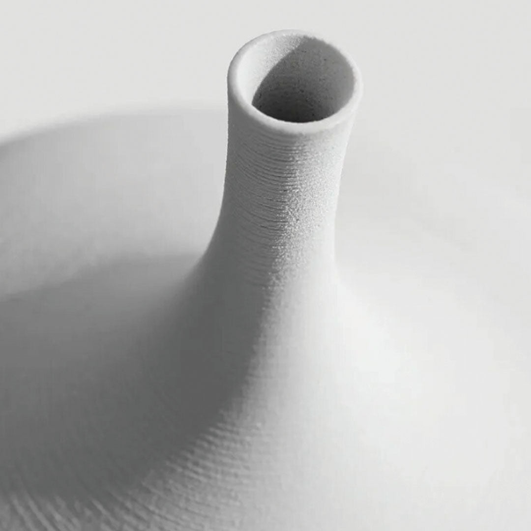 Moderne Keramikvase | Minimalistisches Design mit Organischer Form | Elegante Blumendekoration für Jedes Zuhause 6