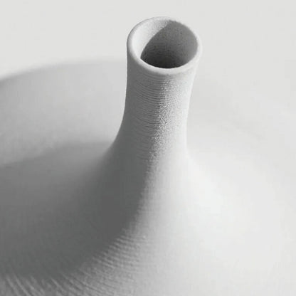 Moderne Keramikvase | Minimalistisches Design mit Organischer Form | Elegante Blumendekoration für Jedes Zuhause 6