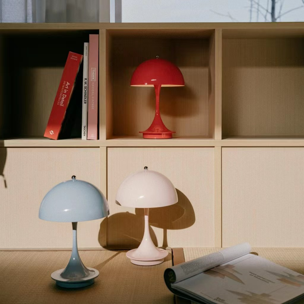 Moderne LED-Tischlampe im Pilzdesign mit Touch-Dimmfunktion | Einstellbare Farbtemperatur für stilvolle Beleuchtung 4