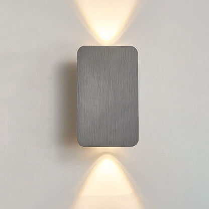 Moderne LED-Wandleuchte Innen aus Aluminium mit 2 Lichtquellen | Minimalistisches Design für Stilvolle Räume 14