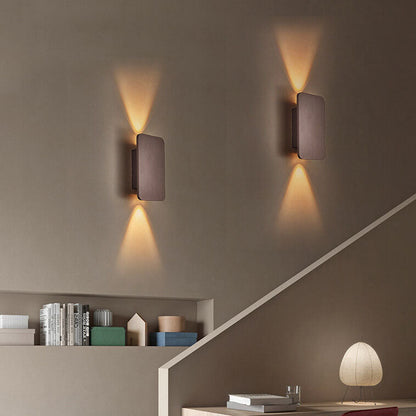 Moderne LED-Wandleuchte Innen aus Aluminium mit 2 Lichtquellen | Minimalistisches Design für Stilvolle Räume 7