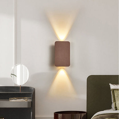 Moderne LED-Wandleuchte Innen aus Aluminium mit 2 Lichtquellen | Minimalistisches Design für Stilvolle Räume 8