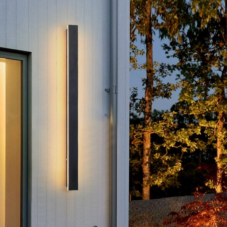 Moderne LED Außenwandleuchte mit Dimmfunktion & IP65 Wasserdichtigkeit | Flexible Beleuchtungslösung für Ihre Veranda 4