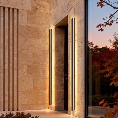 Moderne LED Außenwandleuchte mit IP65 Schutz | Minimalistisches Design für Stilvolle Fassadenbeleuchtung 1