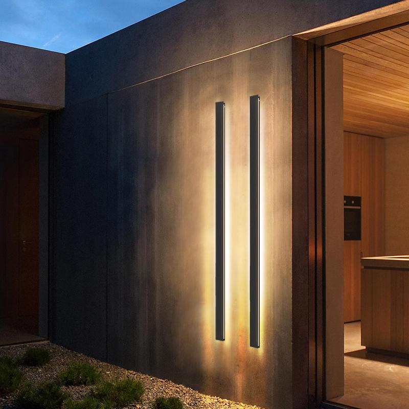 Moderne LED Außenwandleuchte mit IP65 Schutz | Minimalistisches Design für Stilvolle Fassadenbeleuchtung 6