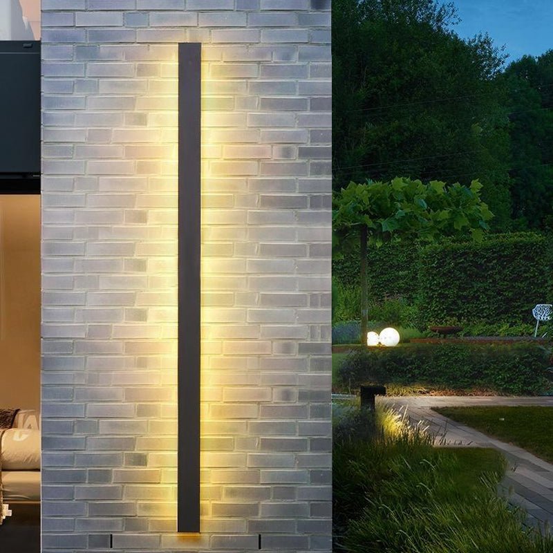 Moderne LED Außenwandleuchte mit IP65 Schutz | Minimalistisches Design für Stilvolle Fassadenbeleuchtung 8