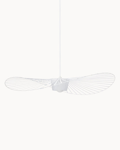 Moderne LED Pendelleuchte mit Stoffschirm | Skulpturales Design für Elegante Beleuchtung 5