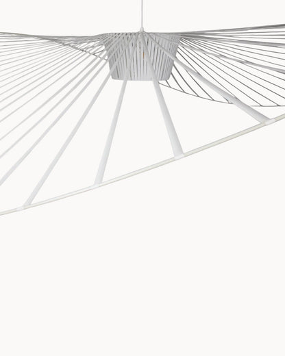 Moderne LED Pendelleuchte mit Stoffschirm | Skulpturales Design für Elegante Beleuchtung 7