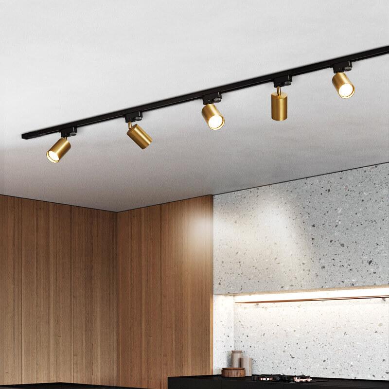 Moderne LED Schienenbeleuchtung mit 3/4/5 Lichtquellen | Elegantes Design für stilvolle Räume 2