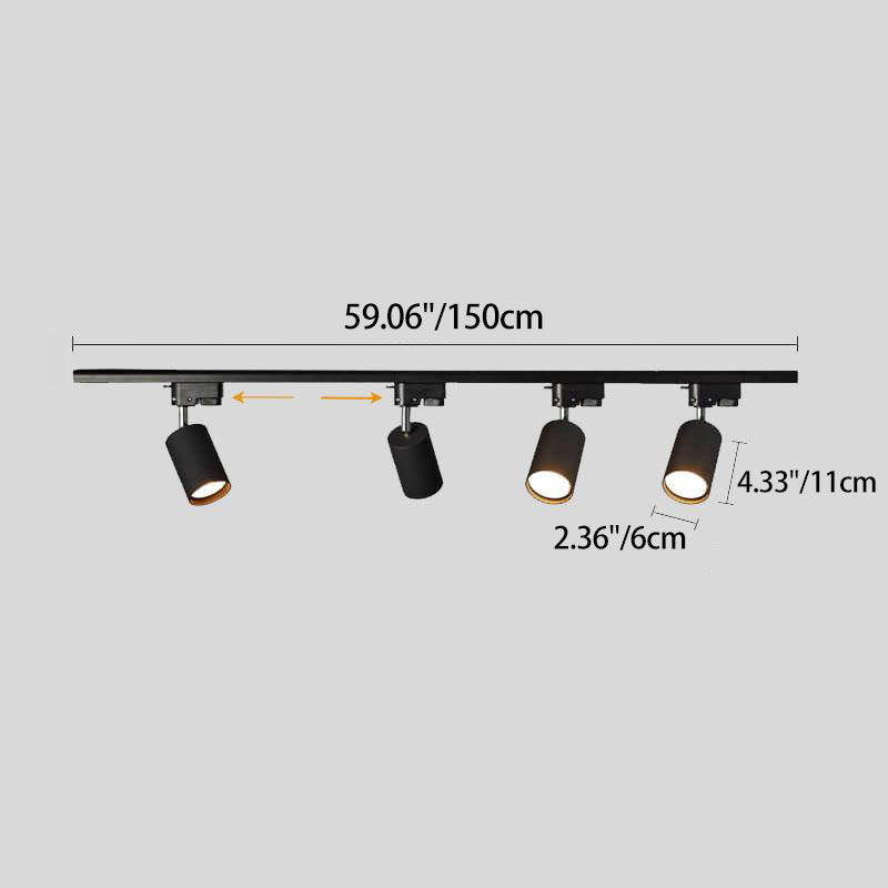 Moderne LED Schienenbeleuchtung mit 3/4/5 Lichtquellen | Elegantes Design für stilvolle Räume 7