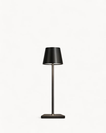 Moderne LED Tischlampe | Kabellose Leuchte mit 3-Farben-Touch-Steuerung | Elegantes Aluminiumdesign für Flexible Beleuchtung 0