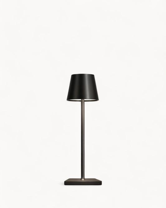 Moderne LED Tischlampe | Kabellose Leuchte mit 3-Farben-Touch-Steuerung | Elegantes Aluminiumdesign für Flexible Beleuchtung 0