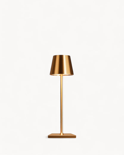 Moderne LED Tischlampe | Kabellose Leuchte mit 3-Farben-Touch-Steuerung | Elegantes Aluminiumdesign für Flexible Beleuchtung 10