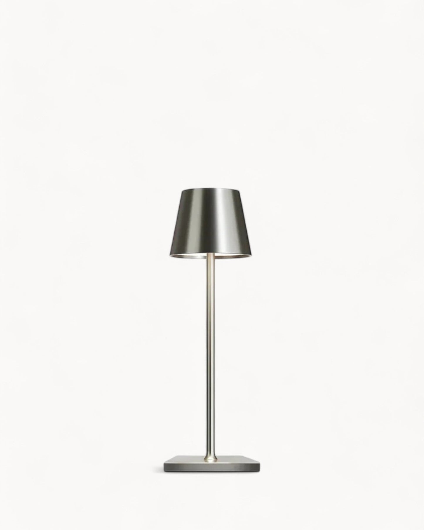 Moderne LED Tischlampe | Kabellose Leuchte mit 3-Farben-Touch-Steuerung | Elegantes Aluminiumdesign für Flexible Beleuchtung 4