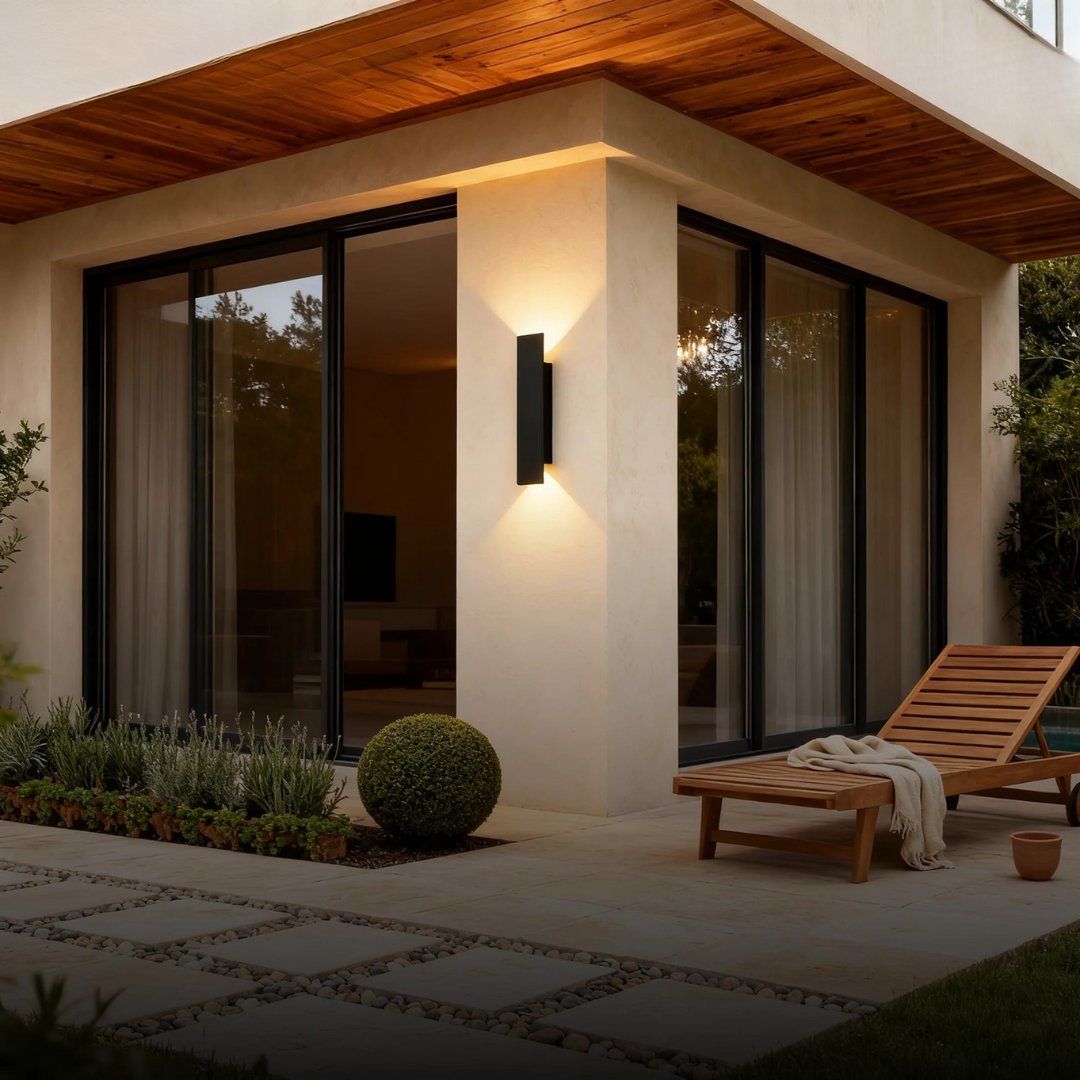 Moderne LED Wandleuchte mit IP65 Wasserdichtigkeit | Aluminium Design für Innen- und Außenbereiche 2