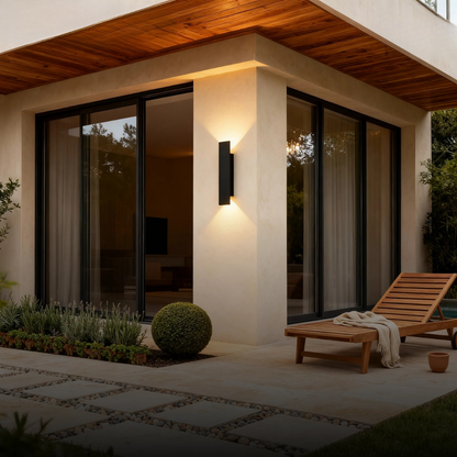 Moderne LED Wandleuchte mit IP65 Wasserdichtigkeit | Aluminium Design für Innen- und Außenbereiche 2