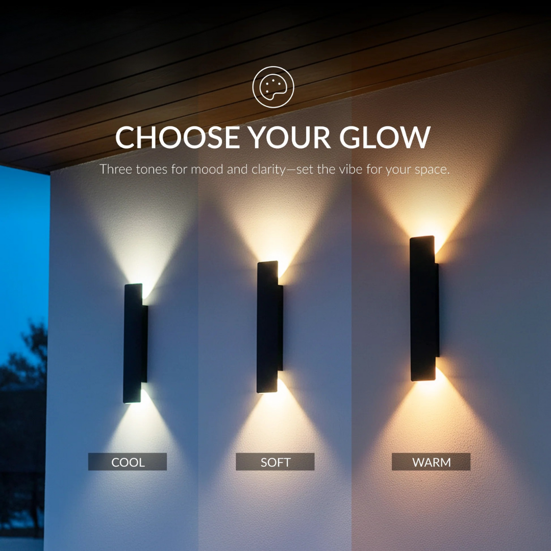 Moderne LED Wandleuchte mit IP65 Wasserdichtigkeit | Aluminium Design für Innen- und Außenbereiche 4