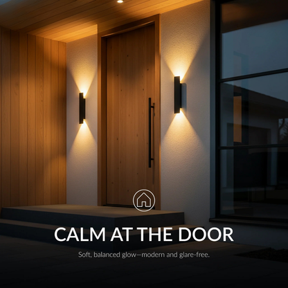 Moderne LED Wandleuchte mit IP65 Wasserdichtigkeit | Aluminium Design für Innen- und Außenbereiche 7