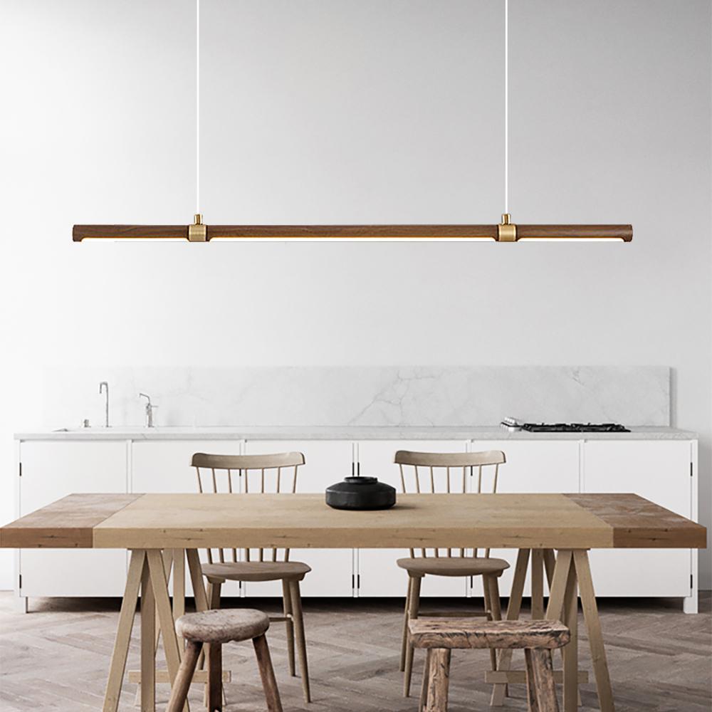 Moderne Pendelleuchte Schwarz | Elegante Hängelampe mit LED-Technologie | Ideal für Esstisch und Küche 1