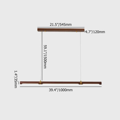 Moderne Pendelleuchte Schwarz | Elegante Hängelampe mit LED-Technologie | Ideal für Esstisch und Küche 5
