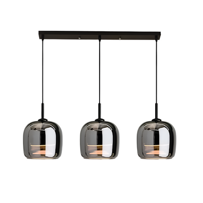 Moderne Pendelleuchte Schwarz | Elegante LED Hängeleuchte aus Glas für Stilvolle Beleuchtung in jedem Raum 10