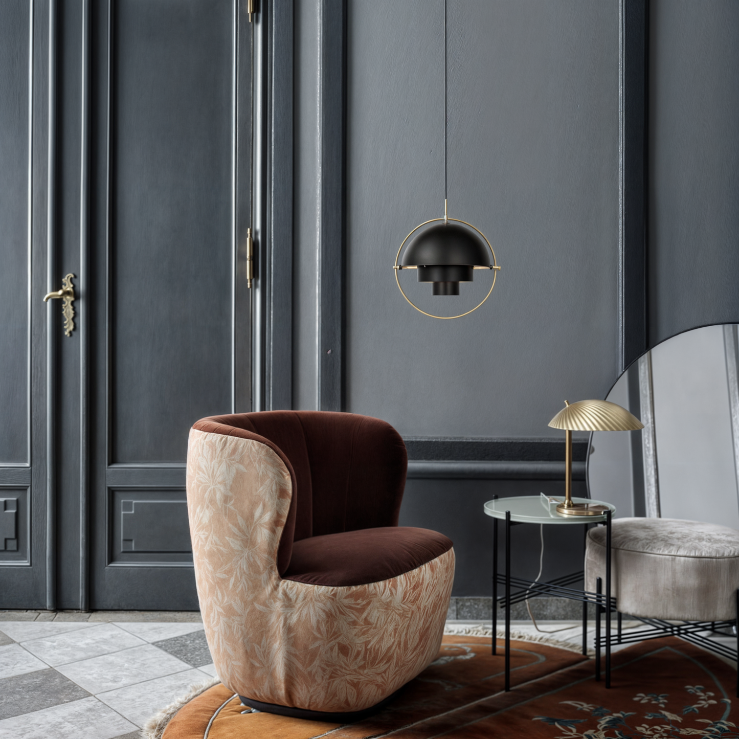 Moderne Pendelleuchte Schwarz aus Eisen und Glas mit E27 Fassung | Stilvolles Design für Esszimmer und Wohnzimmer 3