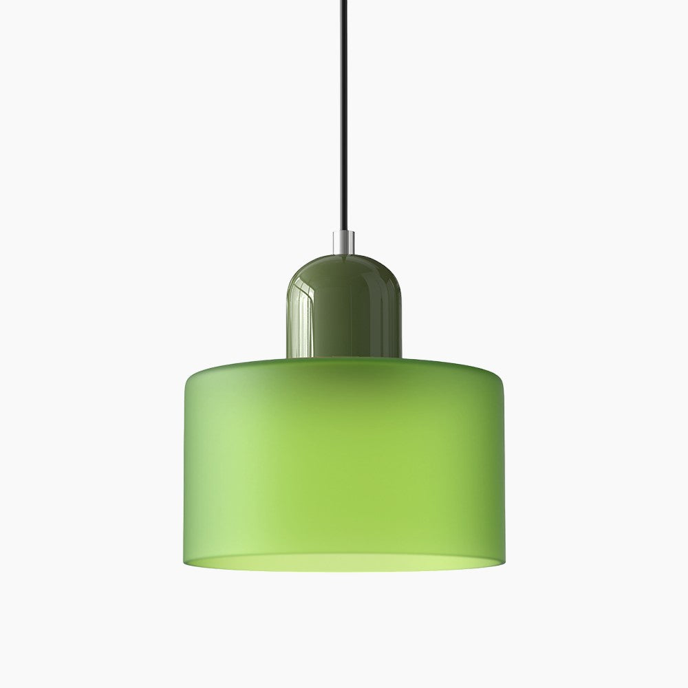 Moderne Pendelleuchte | LED Glas-Metall Design mit Druckknopfschalter | Elegante Beleuchtung für jeden Raum 20