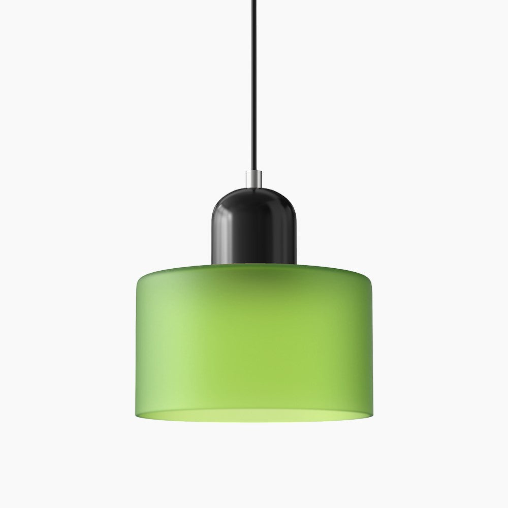 Moderne Pendelleuchte | LED Glas-Metall Design mit Druckknopfschalter | Elegante Beleuchtung für jeden Raum 24