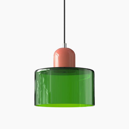 Moderne Pendelleuchte | LED Glas-Metall Design mit Druckknopfschalter | Elegante Beleuchtung für jeden Raum 25